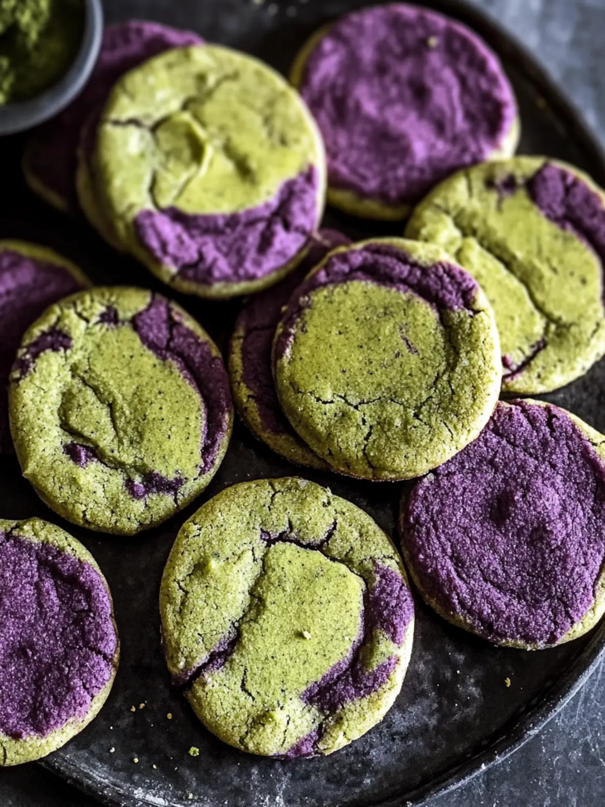 Delicious Matcha Ube Cookies for a Flavorful Twist 5 Matcha Ube Cookies