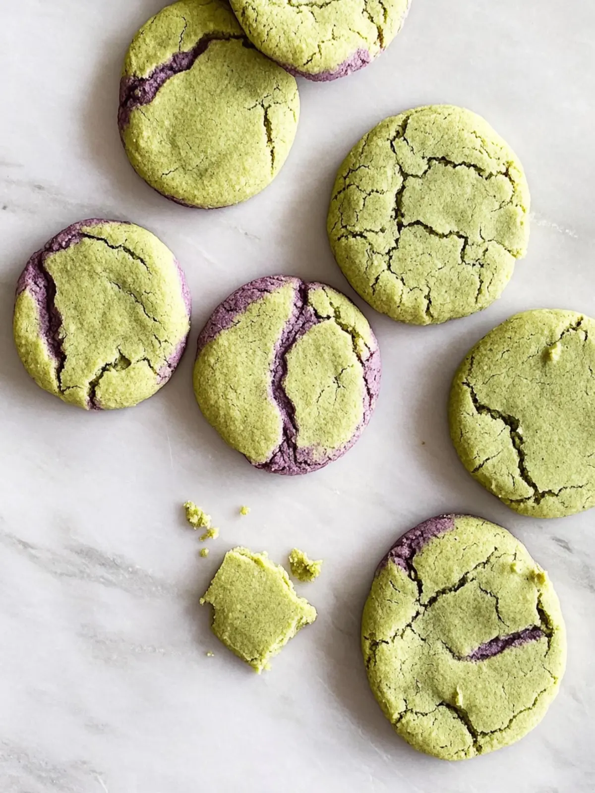 Delicious Matcha Ube Cookies for a Flavorful Twist 2 Matcha Ube Cookies