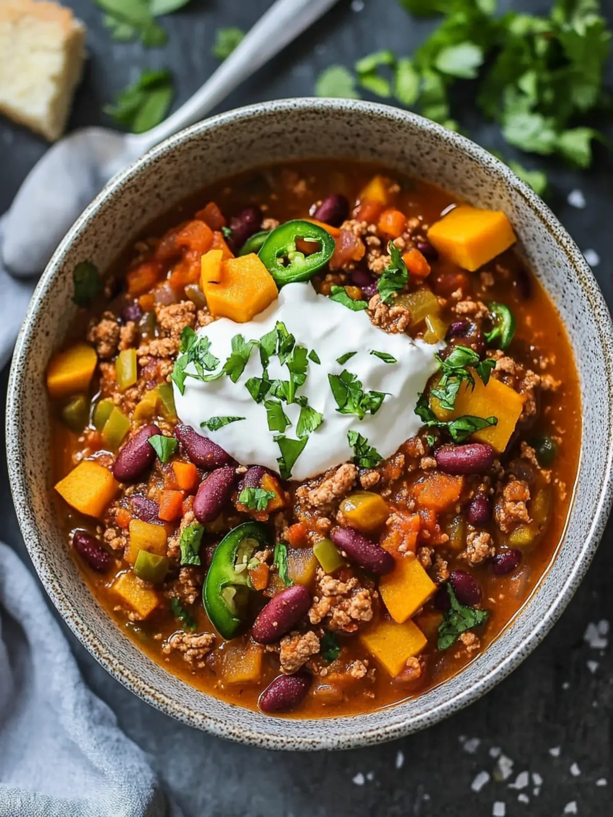 Savory Sweet Potato Turkey Chili Instant Pot Delight 4 Sweet Potato Turkey Chili {Instant Pot}