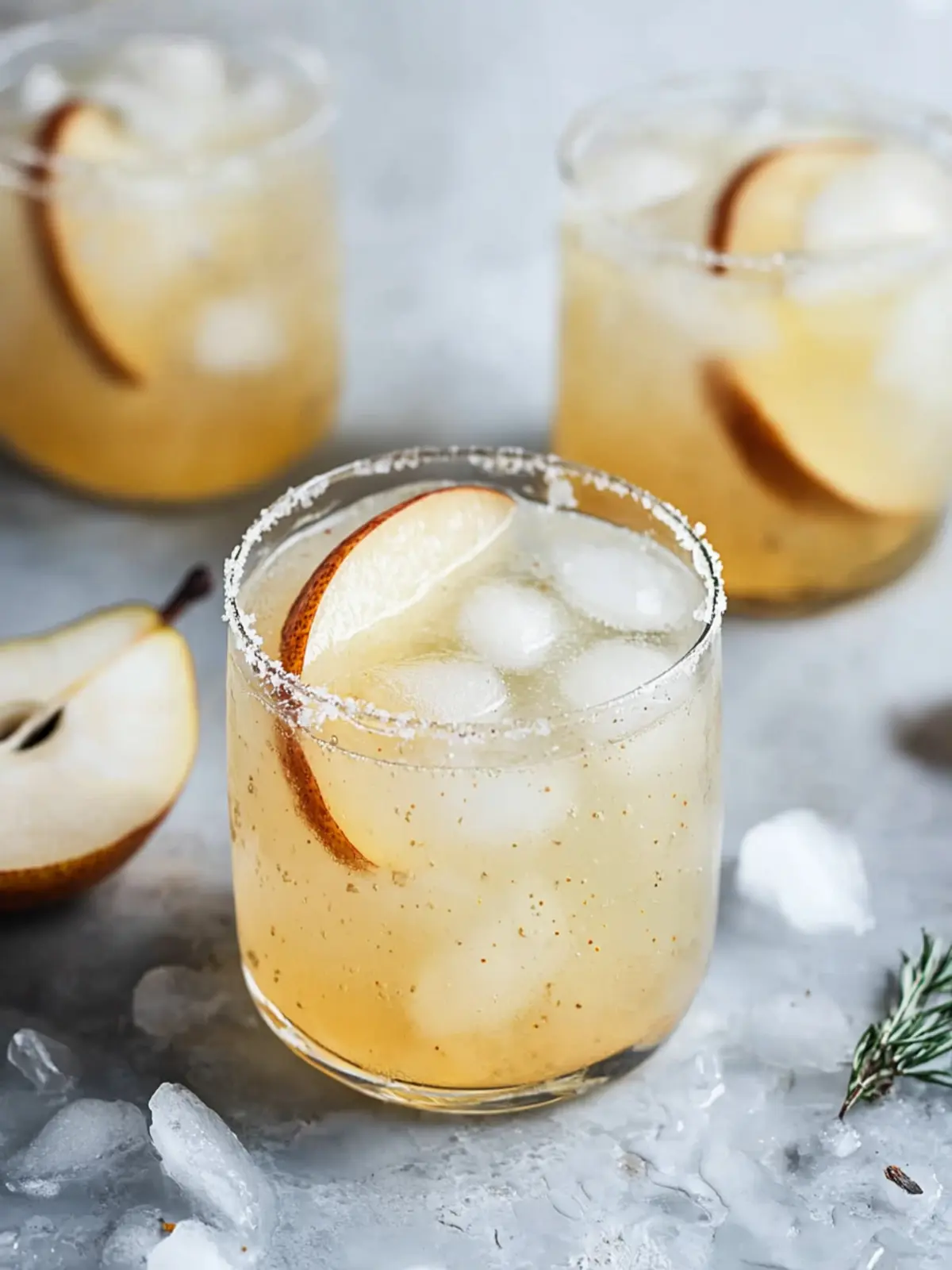 Delicious Pear Vanilla Gin Fizz to Elevate Your Cocktail Game 3 Pear Vanilla Gin Fizz
