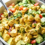Easy Creamy Curry Chicken Salad with Greek Yogurt Magic 10 Easy Creamy Curry Chicken Salad – With Greek Yogurt