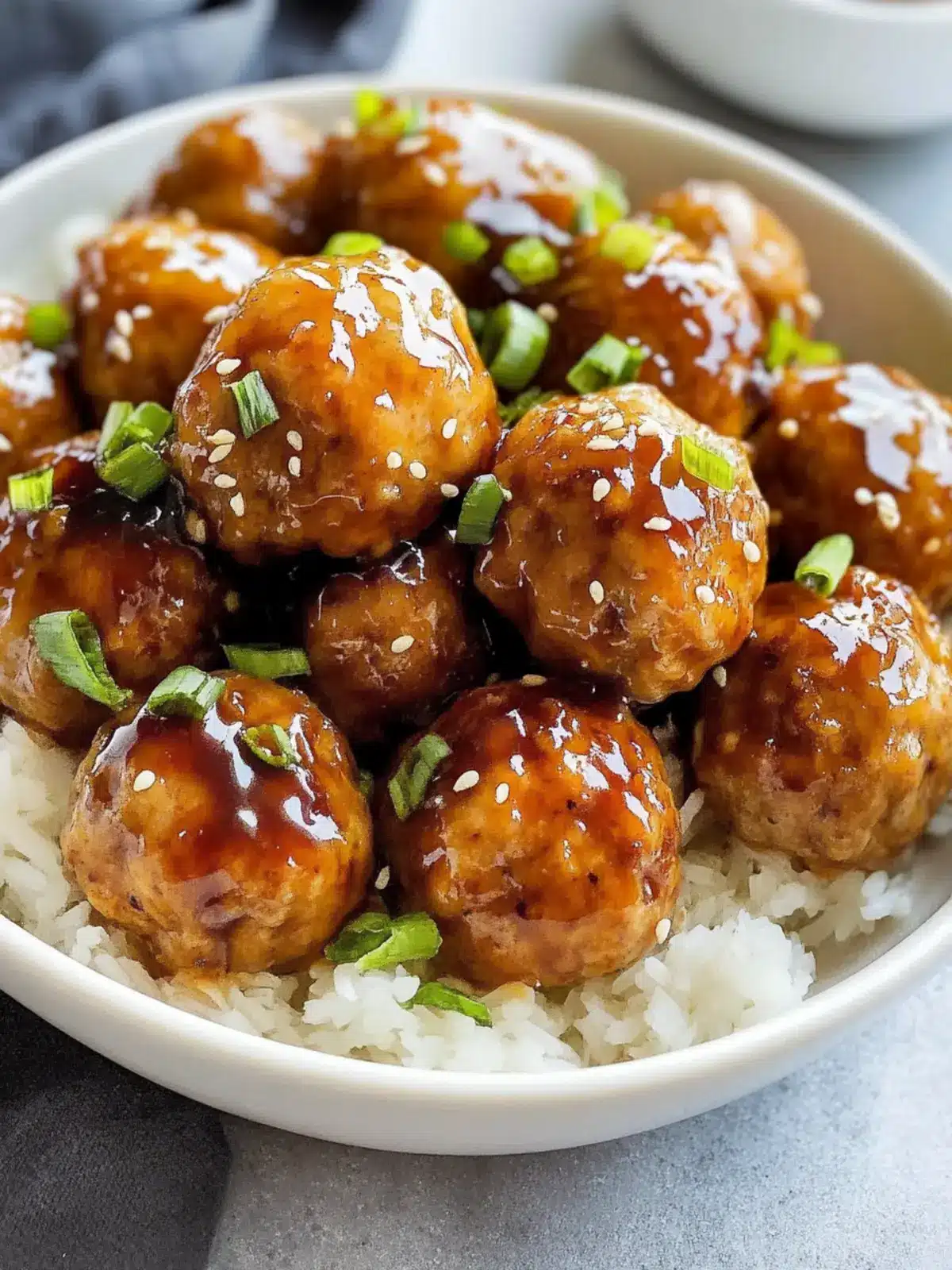 Sweet and Savory Pineapple Teriyaki Chicken Meatballs 3 Pineapple Teriyaki Chicken Meatballs