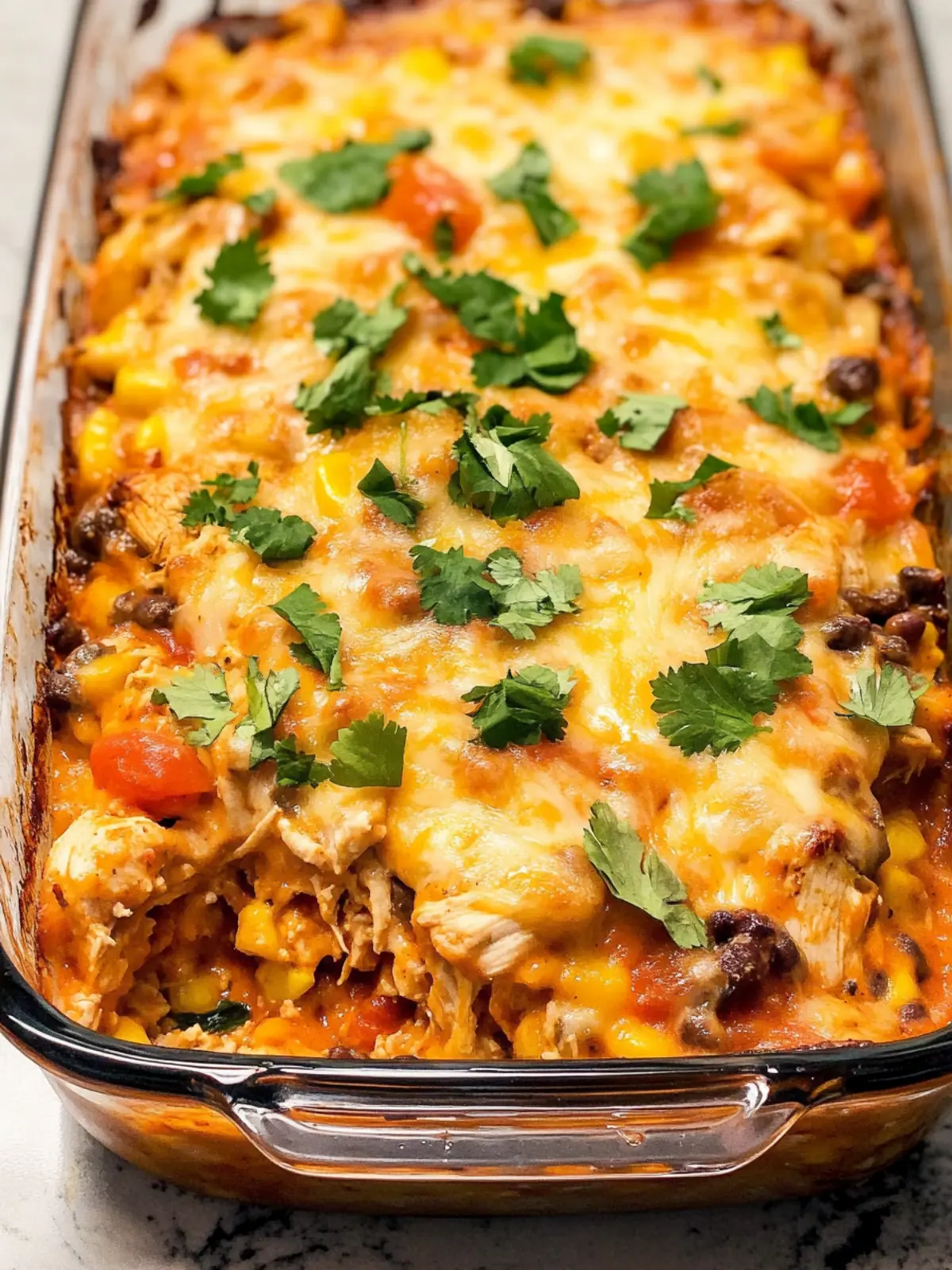 Delicious High Protein Southwest Chicken Casserole You’ll Love 2 High Protein Southwest Chicken Casserole