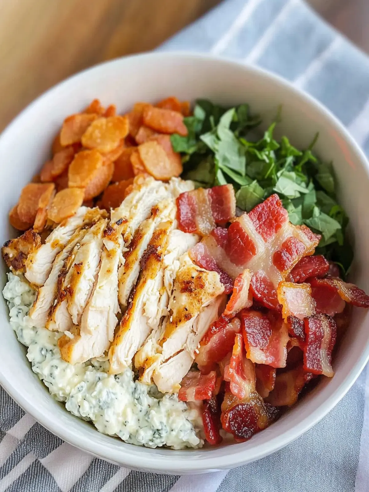 Savory Chicken Bacon Ranch Cottage Cheese Bowl You’ll Love 3 Chicken Bacon Ranch Cottage Cheese Bowl