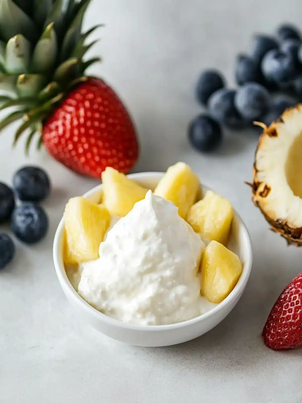 Piña Colada Fruit Dip That Transports You to Paradise 4 Piña Colada Fruit Dip