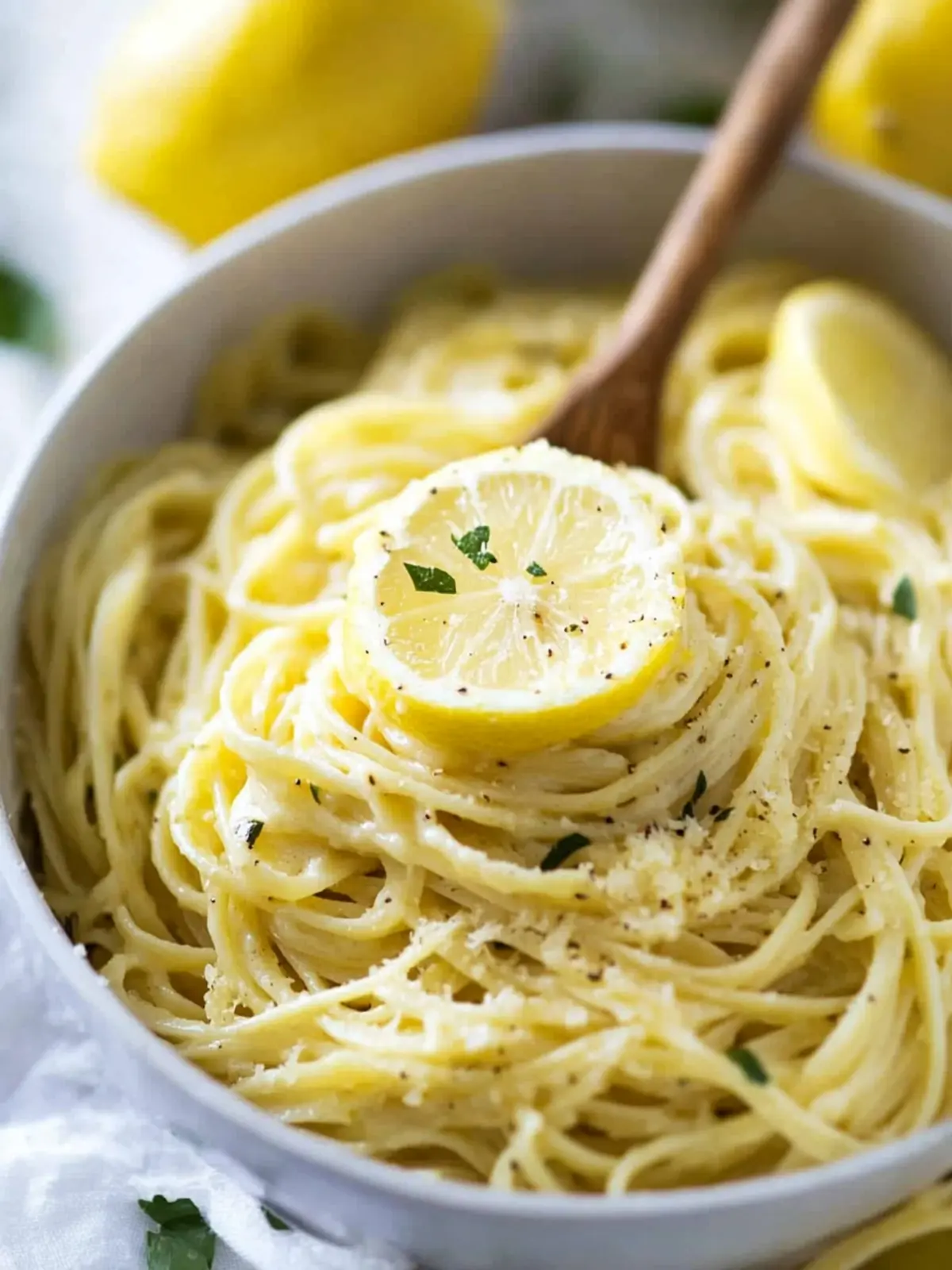 Delicious Creamy Lemon Pasta One Pot Wonder You’ll Love 5 Creamy Lemon Pasta (One Pot!)