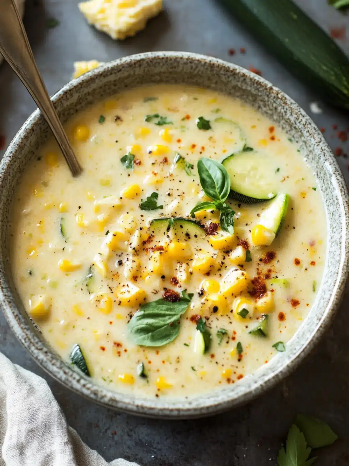 Creamy Summer Corn and Zucchini Chowder You’ll Crave 3 Summer Corn and Zucchini Chowder