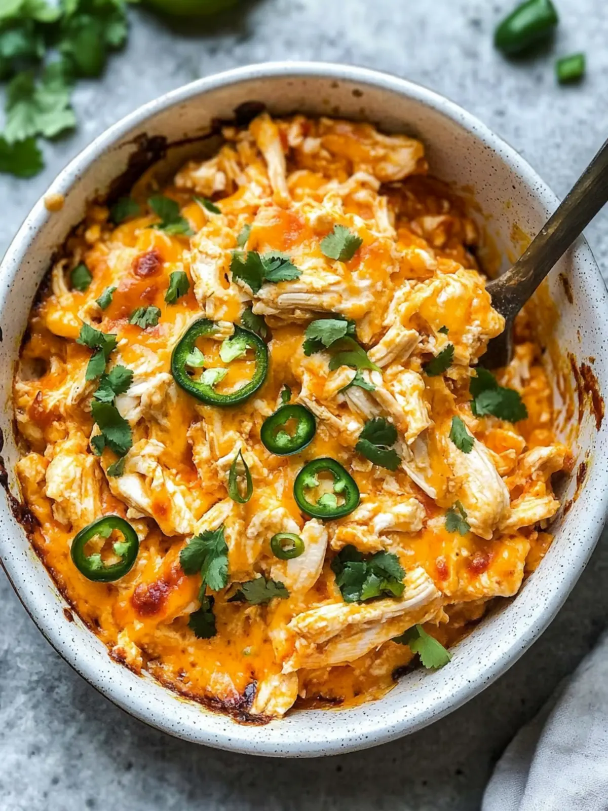 Spicy Jalapeño Buffalo Chicken Casserole: Whole30 & Keto Delight 2 Jalapeño Buffalo Chicken Casserole: Whole30, Keto, Paleo, GF