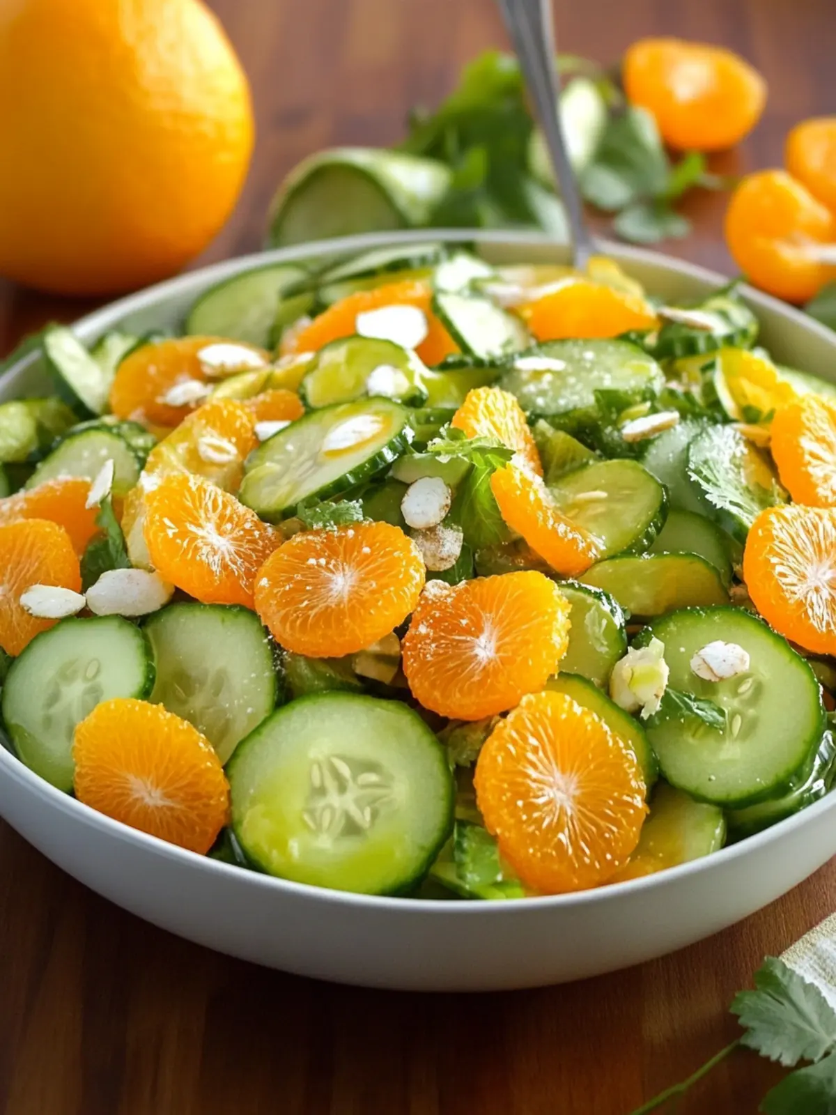 Irish Flag Clementine Cucumber Salad: A Fresh Colorful Twist 4 Irish Flag Clementine Cucumber Salad
