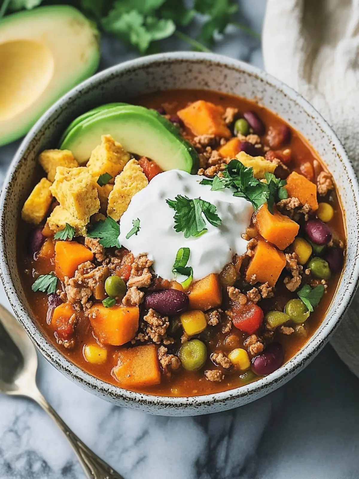 Savory Sweet Potato Turkey Chili Instant Pot Delight 5 Sweet Potato Turkey Chili {Instant Pot}
