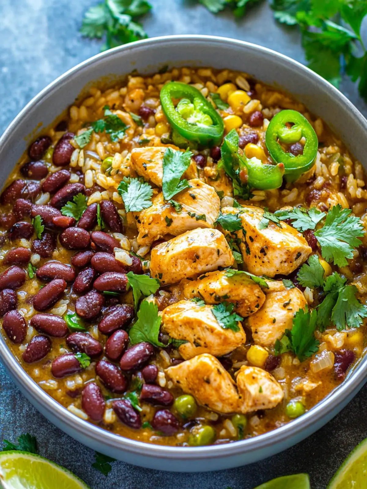 15-Minute Salsa Verde Chicken, Rice, and Beans for Easy Bliss 3 15-Minute Salsa Verde Chicken, Rice, and Beans