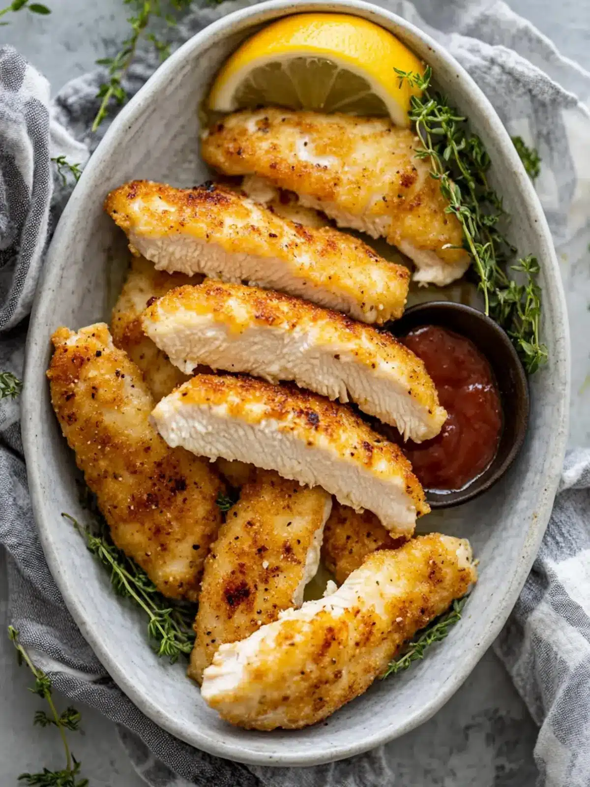 Whole30 Chicken Tenders: Crispy, Low Carb, and Full of Flavor 5 Whole30 Chicken Tenders (Paleo, Low Carb, Gluten Free)