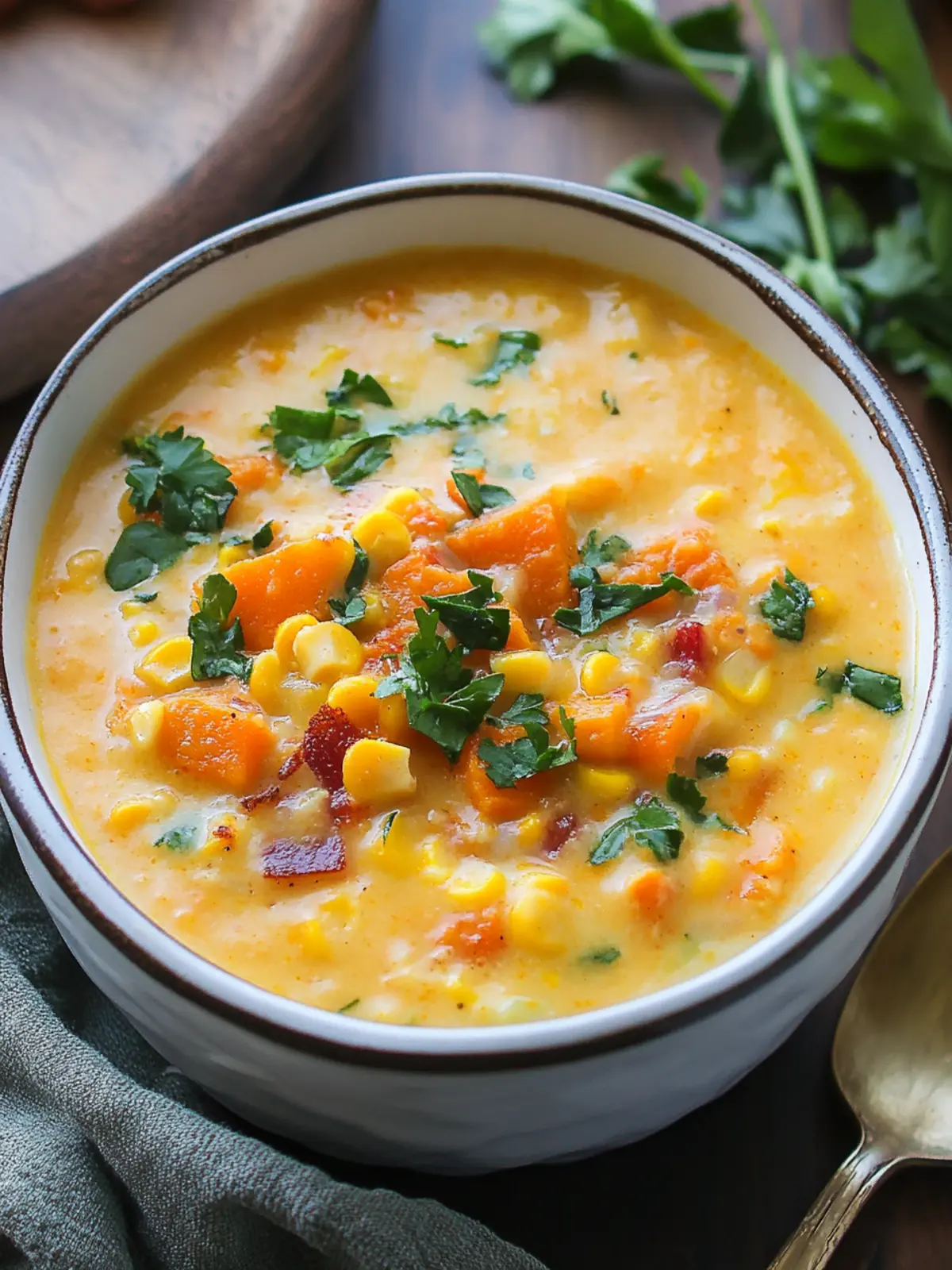 Slurp-Worthy Sweet Potato Corn Chowder You’ll Crave 4 Sweet Potato Corn Chowder