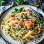 Creamy Smoked Salmon Spaghetti for Effortless Dinner Bliss 6 Smoked Salmon Spaghetti