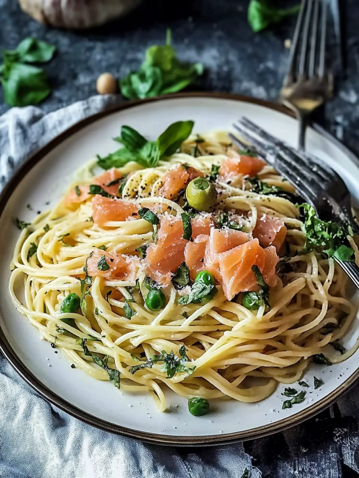 Creamy Smoked Salmon Spaghetti for Effortless Dinner Bliss 5 Smoked Salmon Spaghetti
