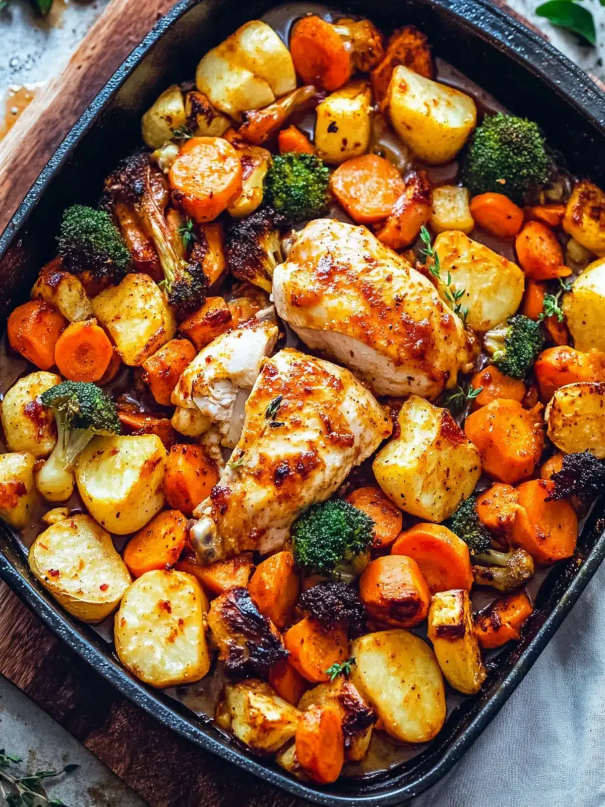 Sweet Chili Roasted Chicken and Vegetables: A Flavorful Feast 4 Sweet Chili Roasted Chicken and Vegetables