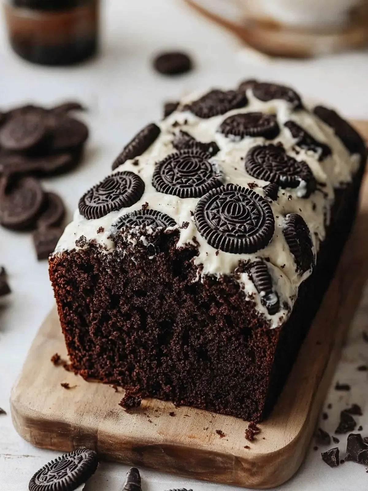 Deliciously Easy Chocolate Oreo Bread Recipe You’ll Love 5 Easy Chocolate Oreo Bread (Cookies and Cream) Recipe