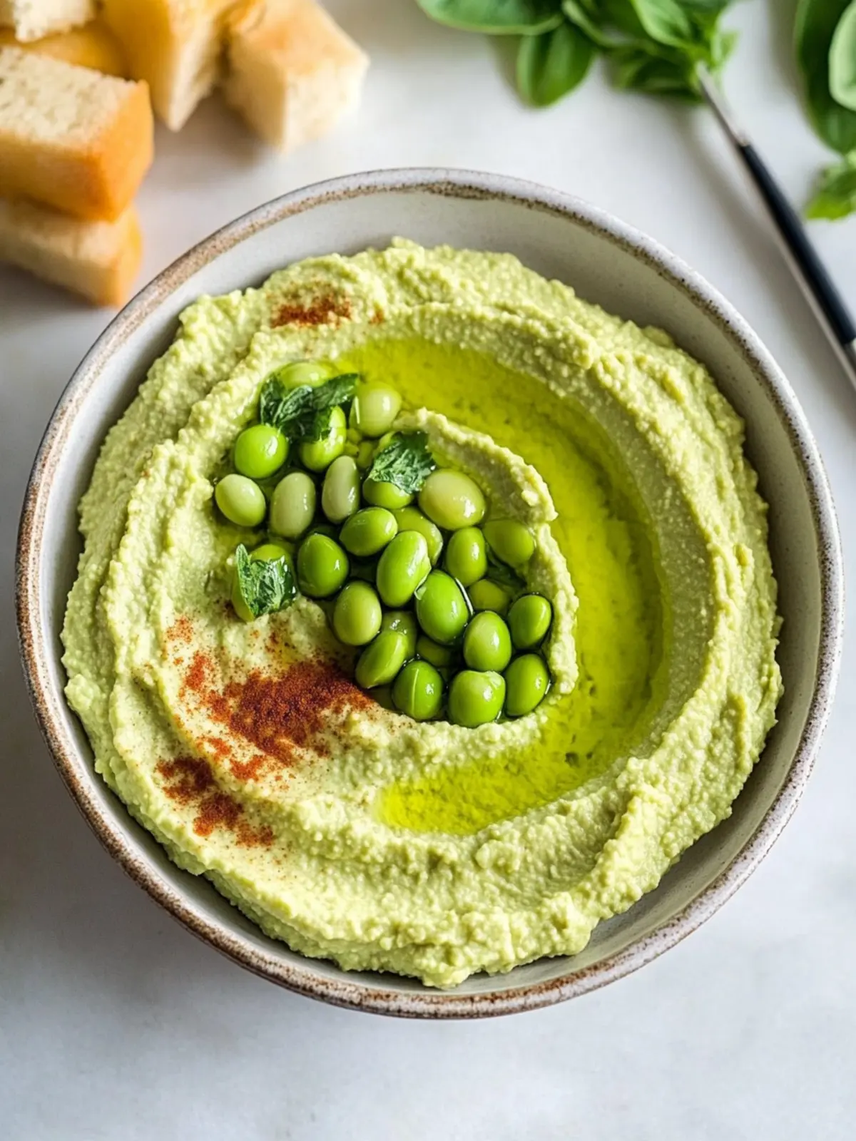 Creamy Edamame Hummus for a Flavorful Snack Upgrade 5 Edamame Hummus