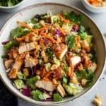 Asian Chicken Crunch Salad with Zesty Peanut Dressing Delight 8 Asian Chicken Crunch Salad