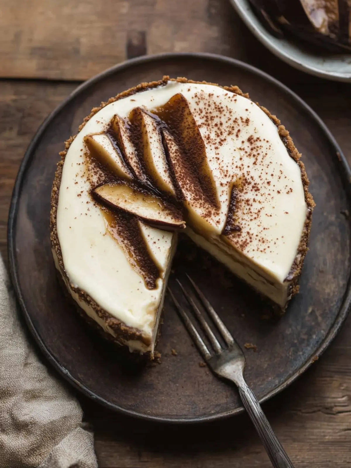 Irresistible No Bake Apple Butter Cheesecake Delight 2 Apple Butter Cheesecake {No Bake}