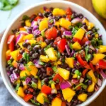Zesty Black Bean Mango Salad with a Kick of Freshness 42 Black Bean Mango Salad