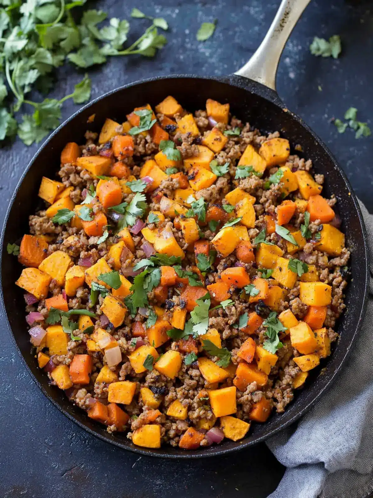 Ground Turkey Sweet Potato Skillet: Cozy One-Pan Delight 2 Ground Turkey Sweet Potato Skillet