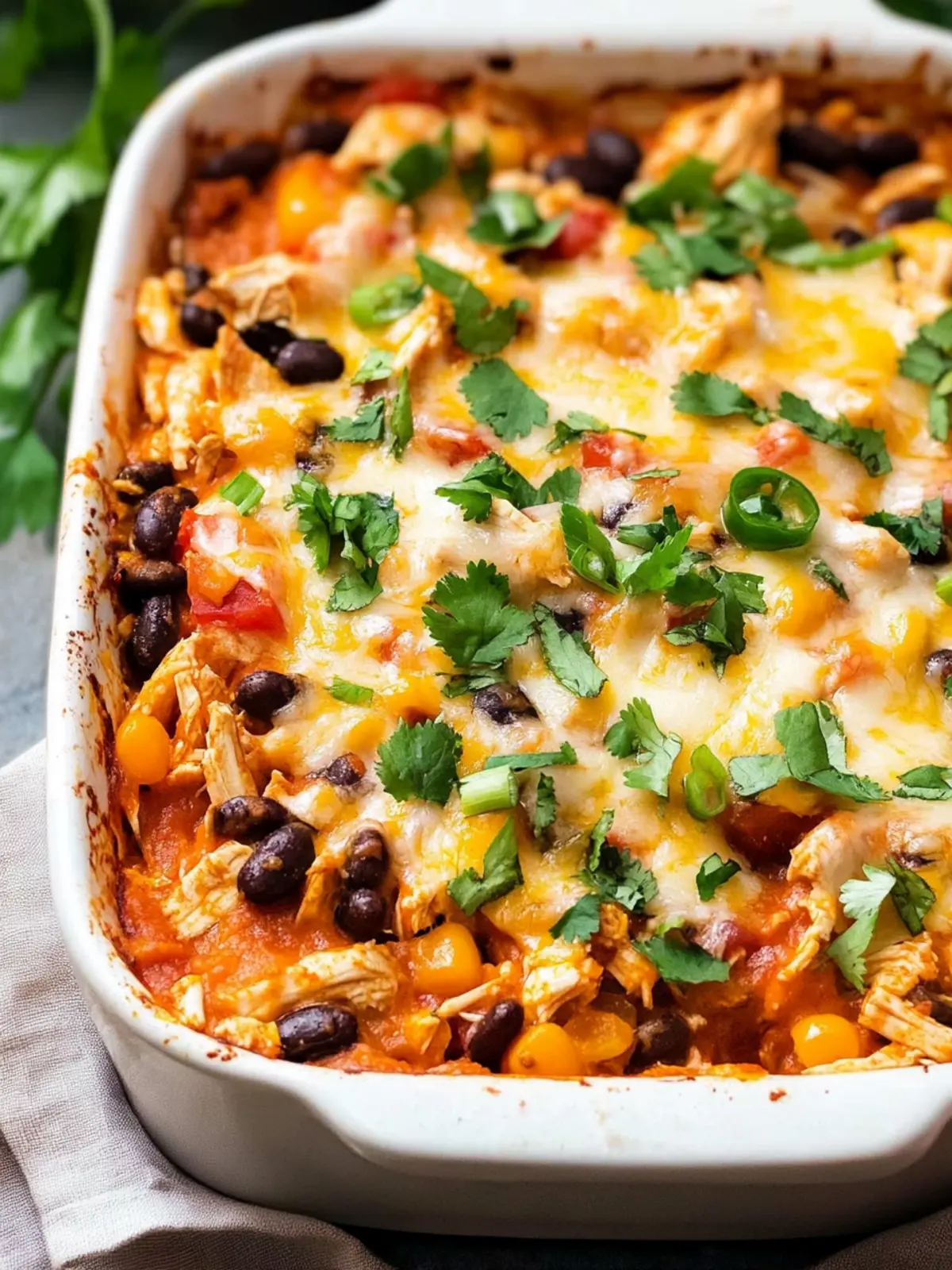 Delicious High Protein Southwest Chicken Casserole You’ll Love 3 High Protein Southwest Chicken Casserole