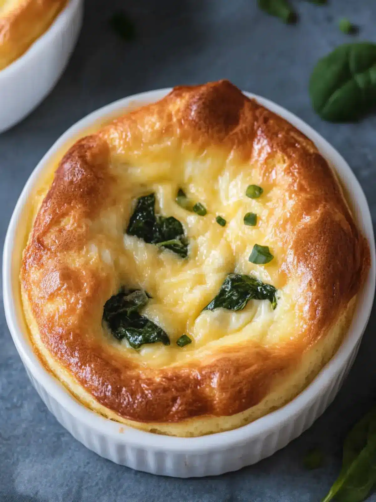 Spinach and Cheese Egg Soufflé: A Cozy Breakfast Delight 3 Spinach and Cheese Egg Soufflé
