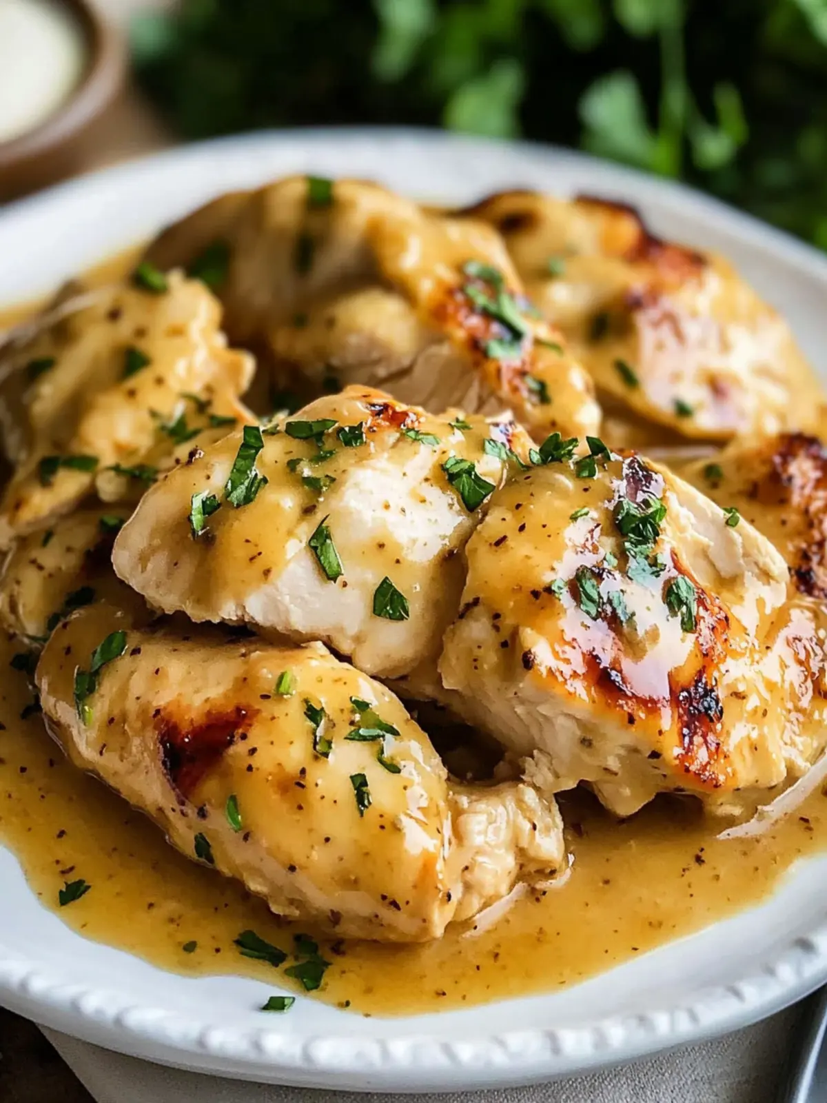 Crock Pot Honey Mustard Chicken That's So Easy and Delicious 2 Crock Pot Honey Mustard Chicken