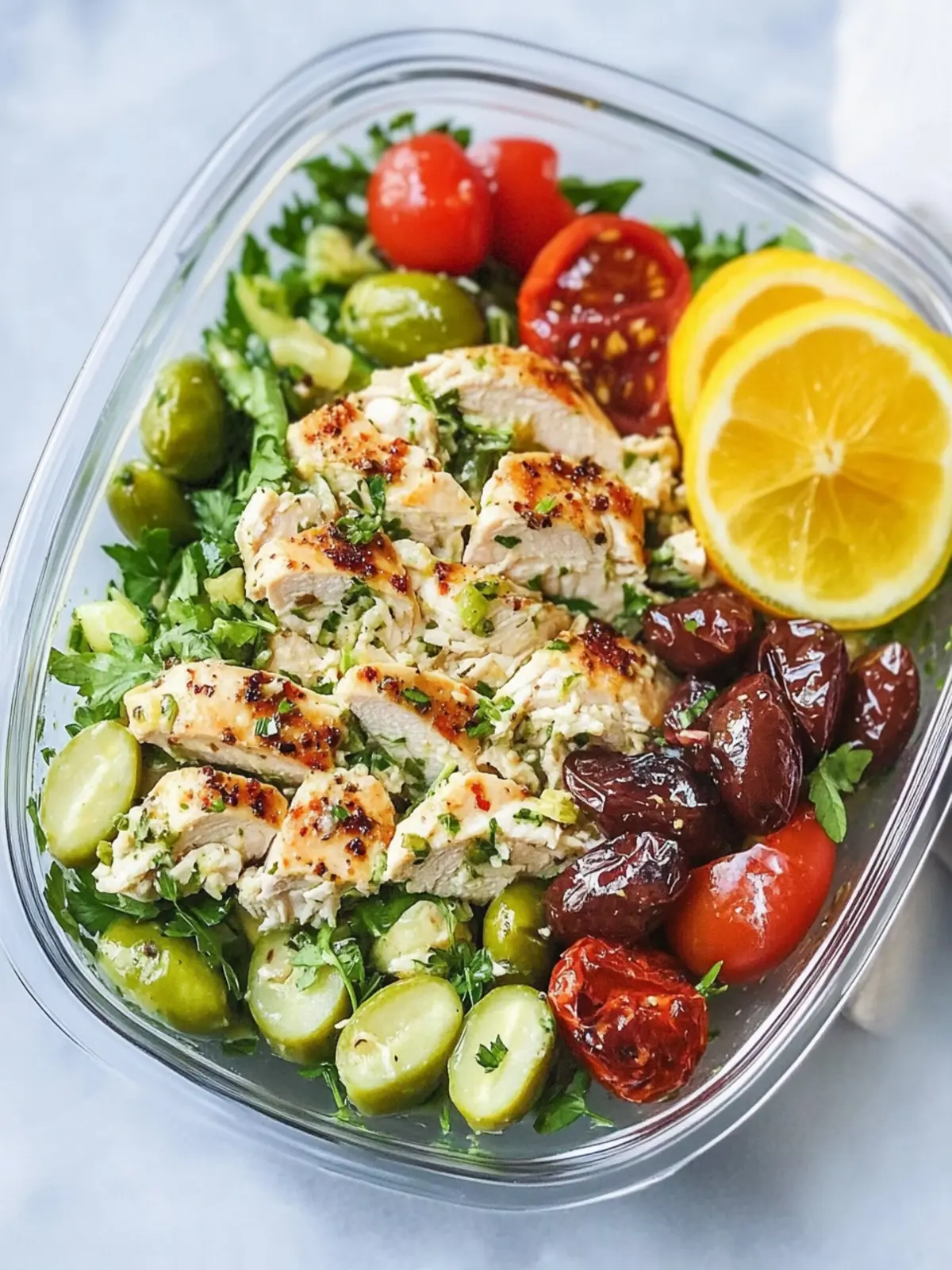 Zesty Pepperoncini Chicken Salad Perfect for Easy Meal Prep 3 Zesty Pepperoncini Chicken Salad