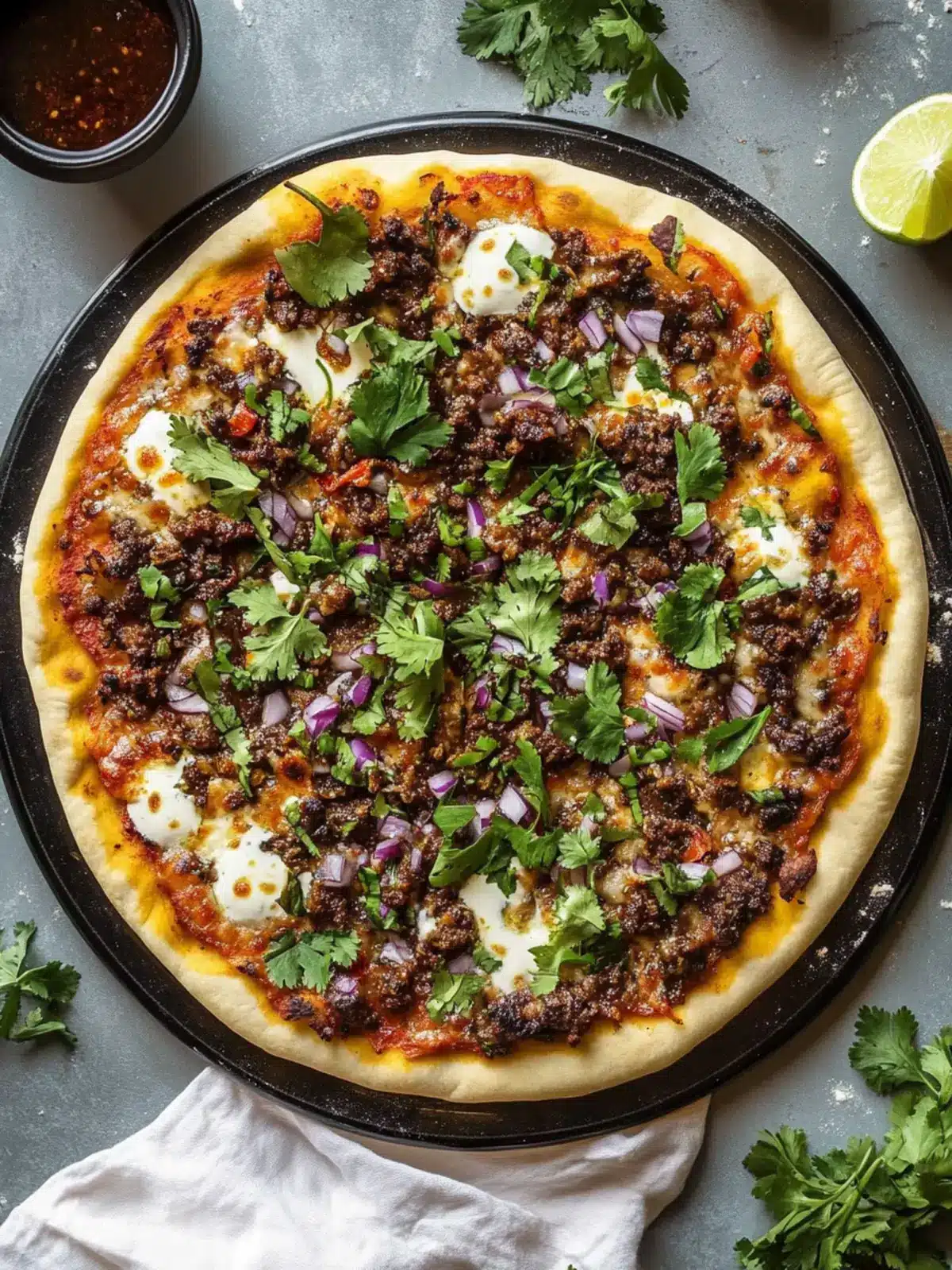 Crispy Oven-Baked Birria Pizza: A Flavor Explosion Awaits 3 Crispy Oven-Baked Birria Pizza
