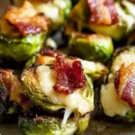 Crispy Brussel Sprouts with Bacon and Cheese: Irresistibly Delicious 6 Crispy Brussel Sprouts with Bacon and Cheese