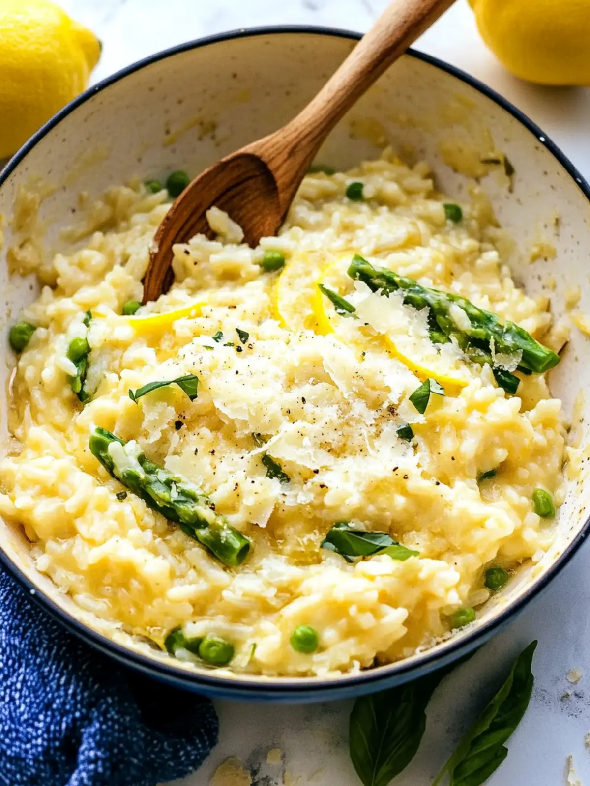 Lemon Parmesan Risotto: Creamy Comfort in Every Bite 2 Lemon Parmesan Risotto