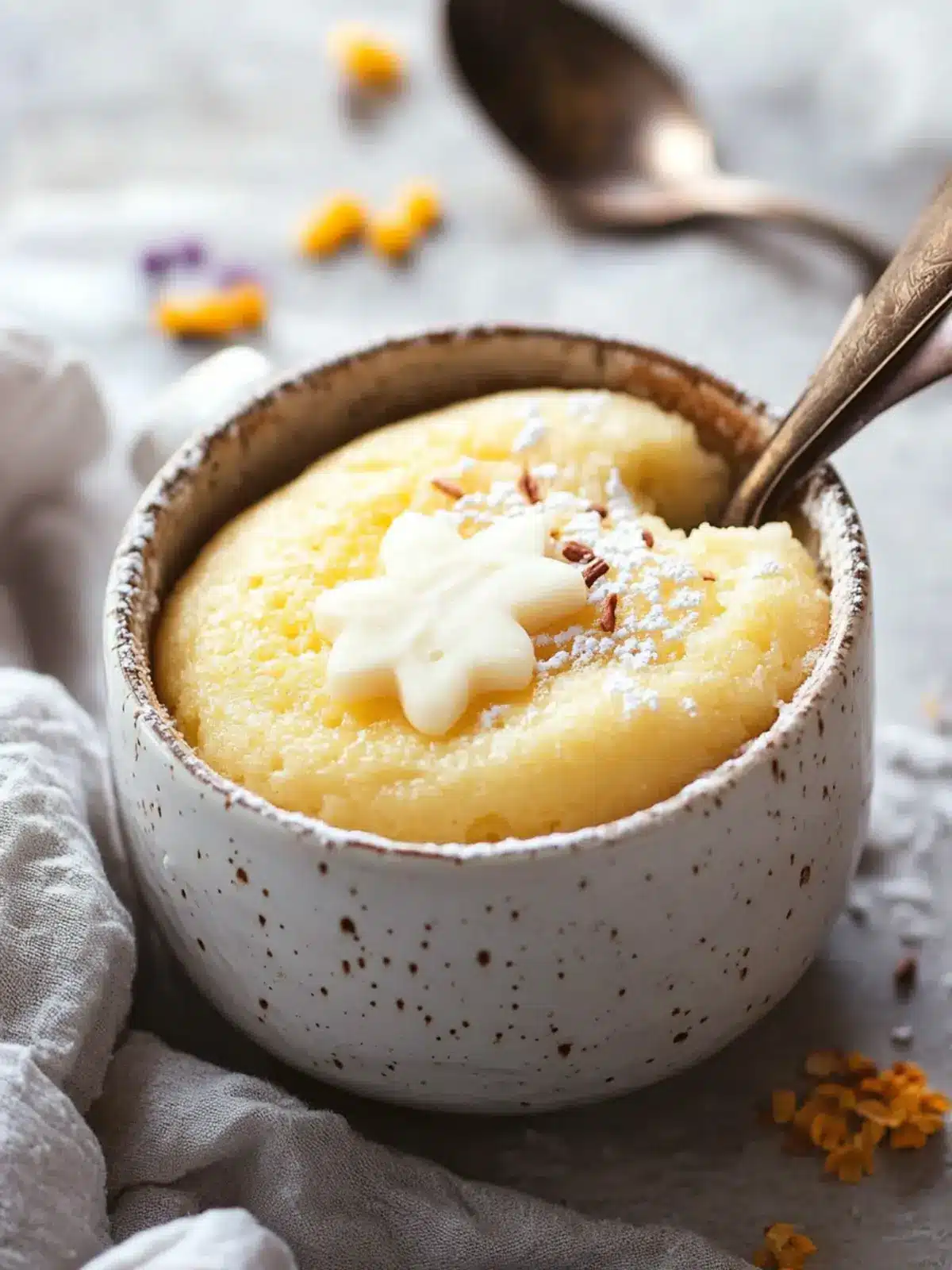 The Moistest Vanilla Mug Cake That Will Win Your Heart 2 The Moistest Vanilla Mug Cake