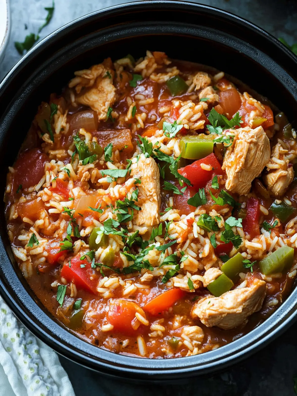 Savory Slow Cooker Chicken Jambalaya for Cozy Nights 4 Slow Cooker Chicken Jambalaya