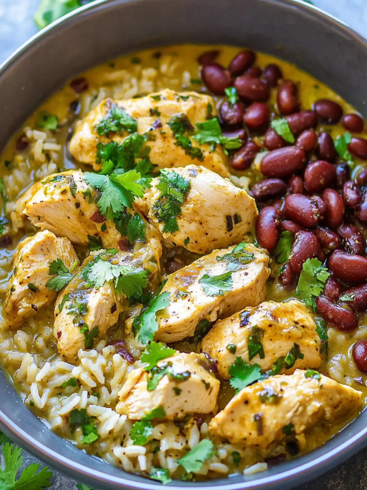 15-Minute Salsa Verde Chicken, Rice, and Beans for Easy Bliss 5 15-Minute Salsa Verde Chicken, Rice, and Beans
