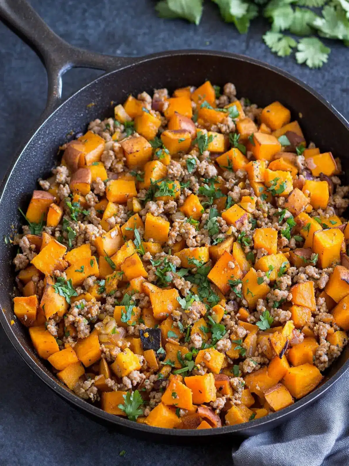 Ground Turkey Sweet Potato Skillet: Cozy One-Pan Delight 5 Ground Turkey Sweet Potato Skillet