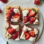 Delicious Gluten Free Vegan Strawberry Bars You'll Crave 7 Strawberry Bars (Gluten Free + Vegan)
