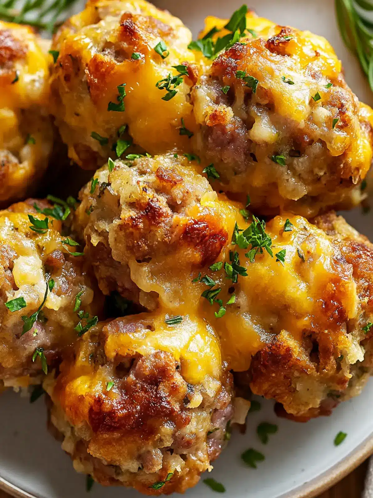 Irresistible Cheesy Sausage Stuffing Balls for Cozy Nights 3 Cheesy Sausage Stuffing Balls
