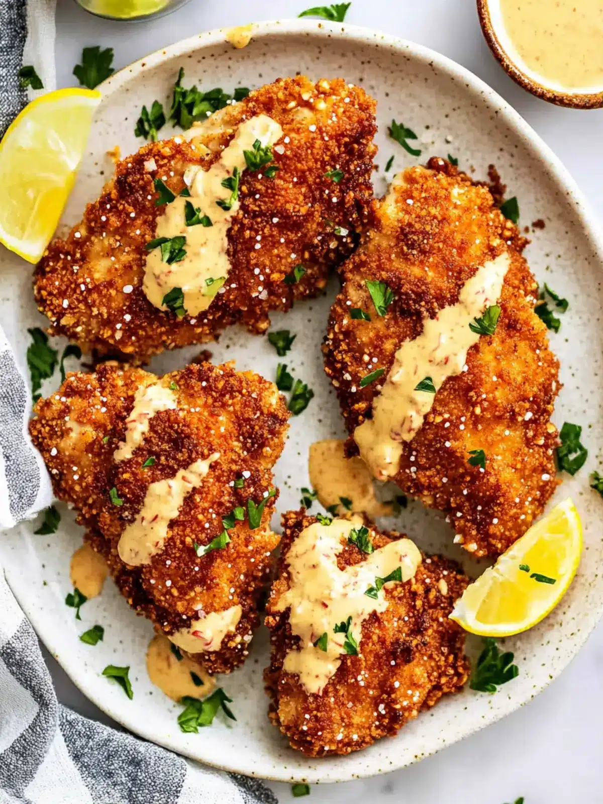Pretzel Crusted Chicken with Cheesy Mustard Delight 3 Pretzel Crusted Chicken