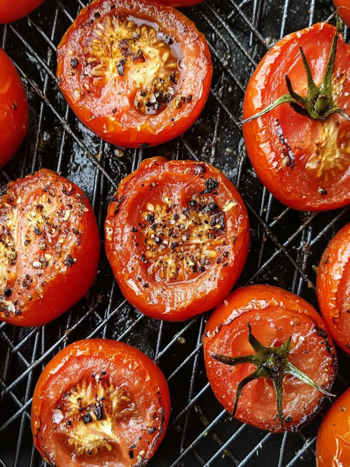 20-Minute Air Fryer Roasted Roma Tomatoes for Flavorful Feasts 3 20-Minute Air Fryer Roasted Roma Tomatoes