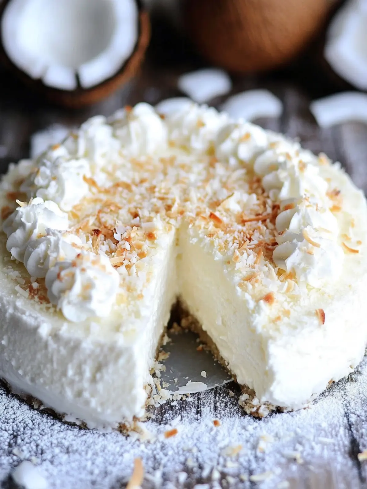 Ultimate Coconut Cheesecake to Make Your Taste Buds Dance 4 Ultimate Coconut Cheesecake
