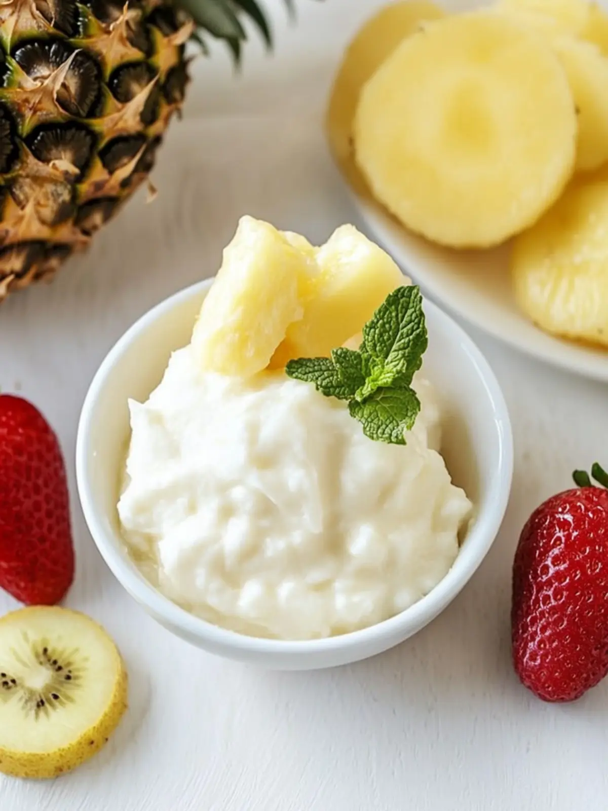 Piña Colada Fruit Dip That Transports You to Paradise 3 Piña Colada Fruit Dip