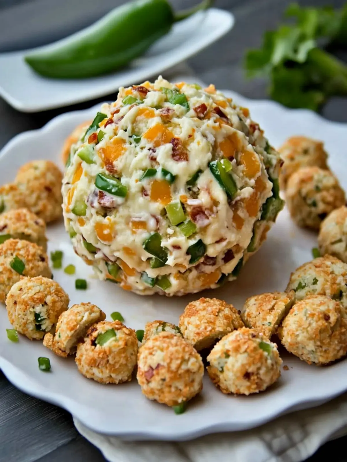 Irresistible Jalapeno Popper Cheese Ball Recipe for Party Bliss 5 Jalapeno Popper Cheese Ball Recipe