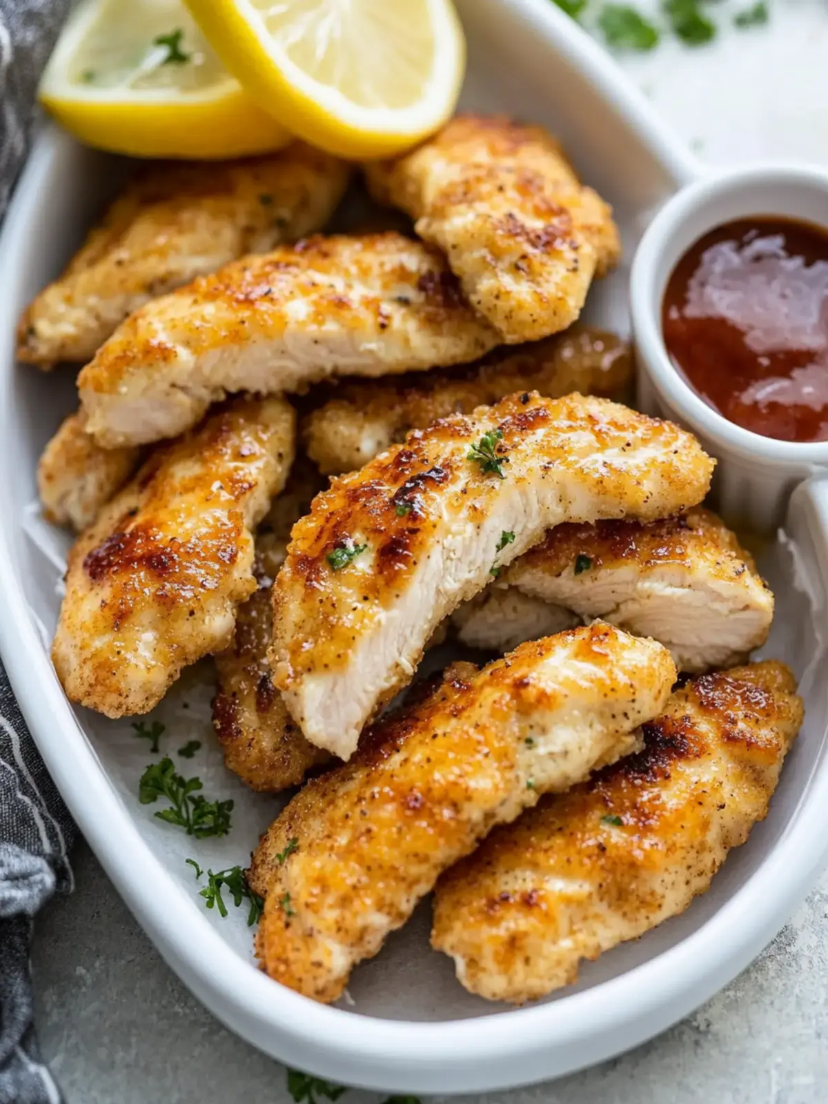 Whole30 Chicken Tenders: Crispy, Low Carb, and Full of Flavor 2 Whole30 Chicken Tenders (Paleo, Low Carb, Gluten Free)