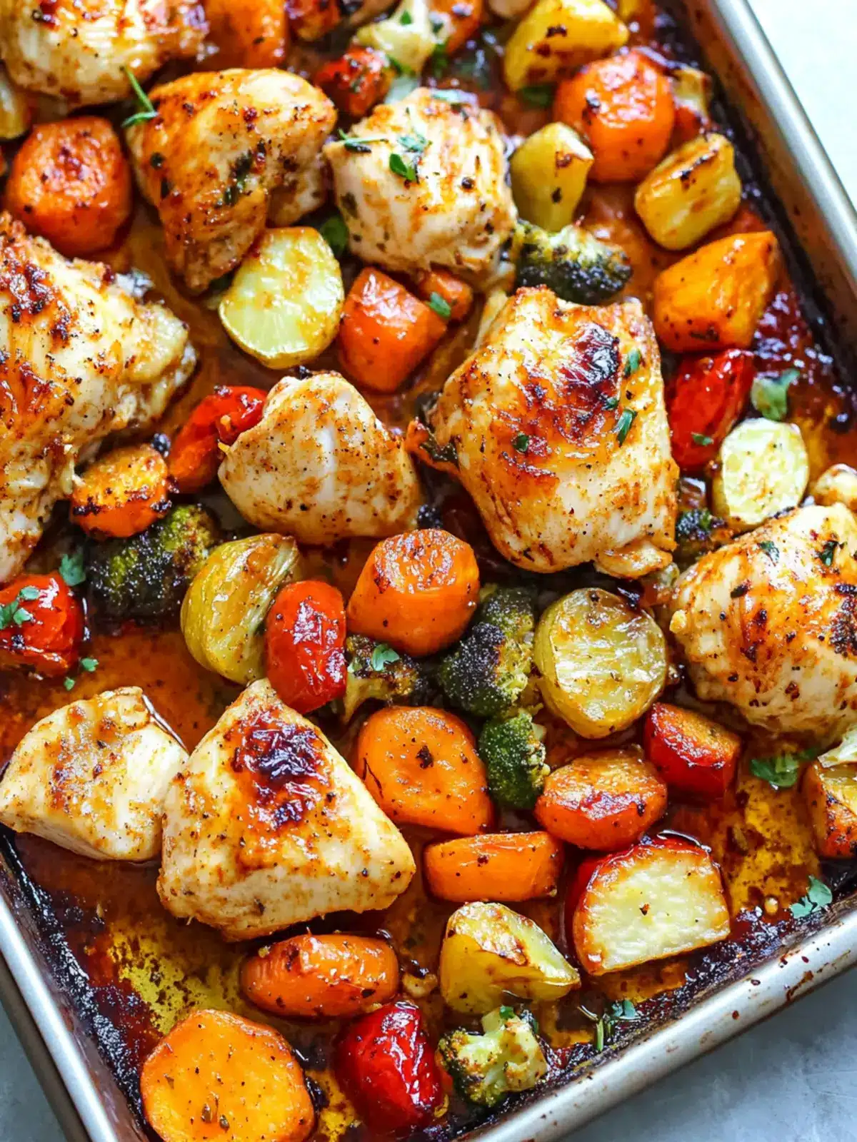 Sweet Chili Roasted Chicken and Veggies for a Cozy Dinner 3 Sweet Chili Roasted Chicken and Vegetables
