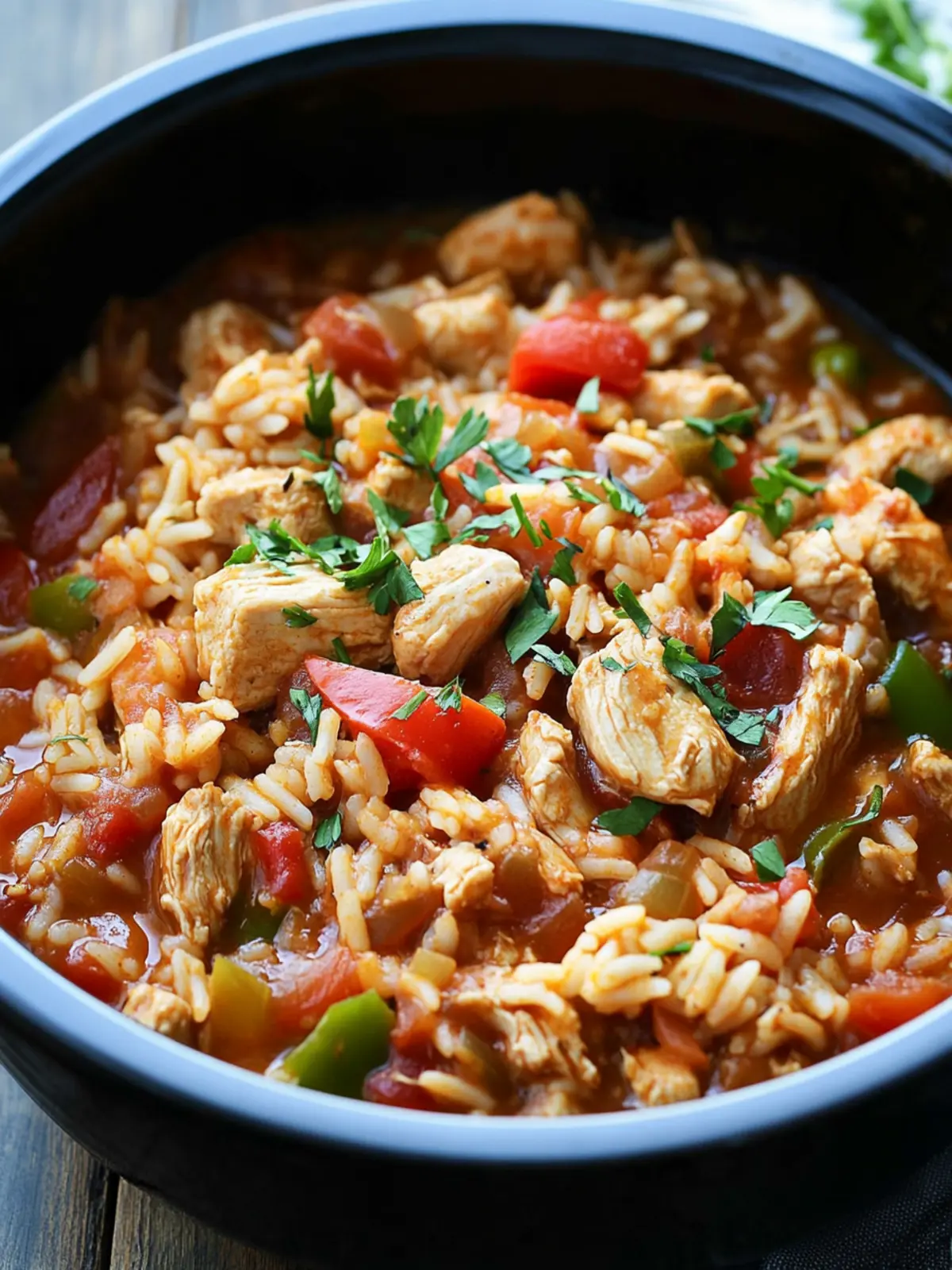 Savory Slow Cooker Chicken Jambalaya for Cozy Nights 5 Slow Cooker Chicken Jambalaya