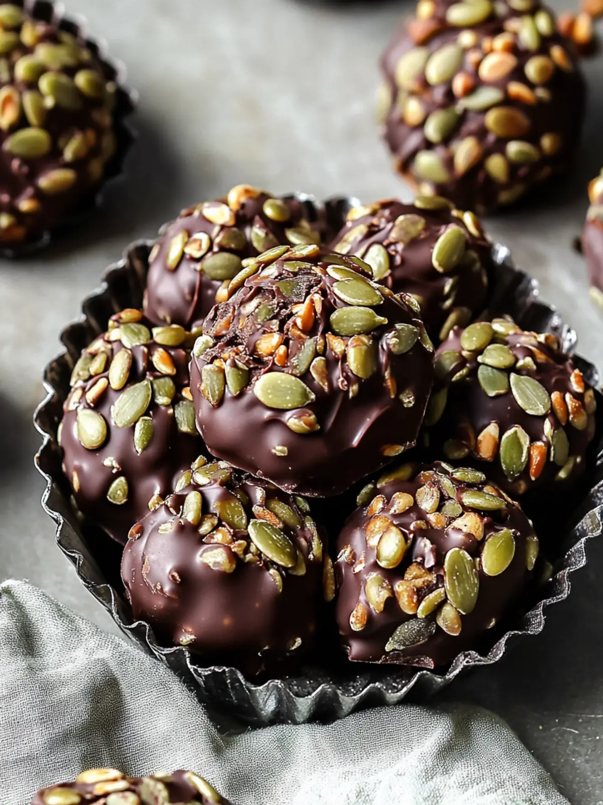 Irresistible Pumpkin Seed Chocolate Bites You’ll Love 4 Pumpkin Seed Chocolate Bites